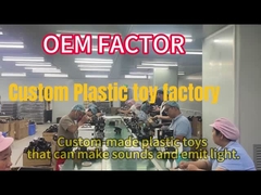 Đồ chơi bằng nhựa tùy chỉnh phát ra ánh sáng và âm thanh