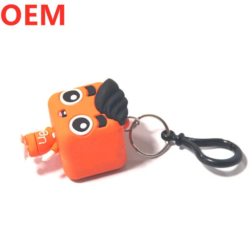 Custom 3d Plastic Creative Cartoon Key Ring Keychain OEM Factory Wholesale Keychain phim hoạt hình nhựa