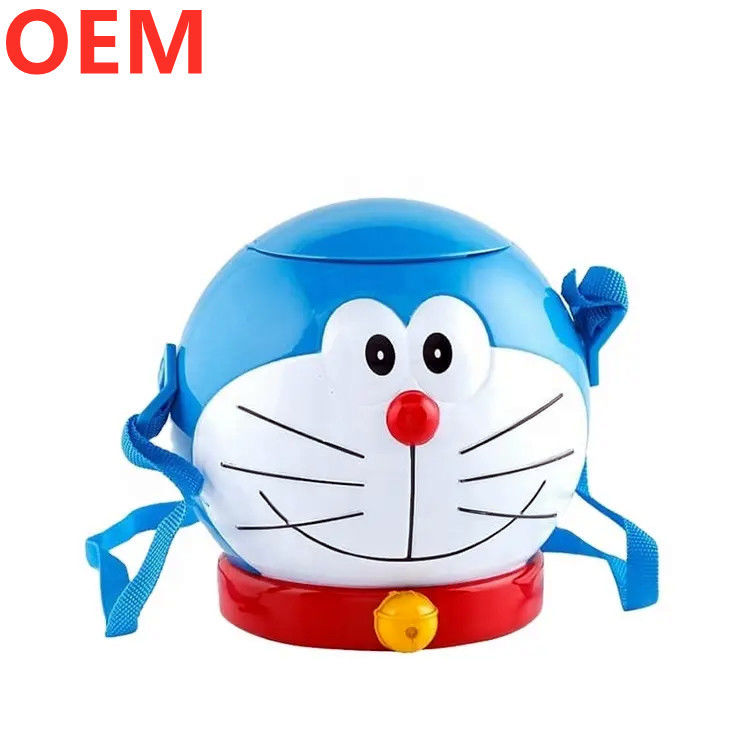 Custom Creative Cartoon Popcorn Bucket OEM Design 3d Container Popcorn Container