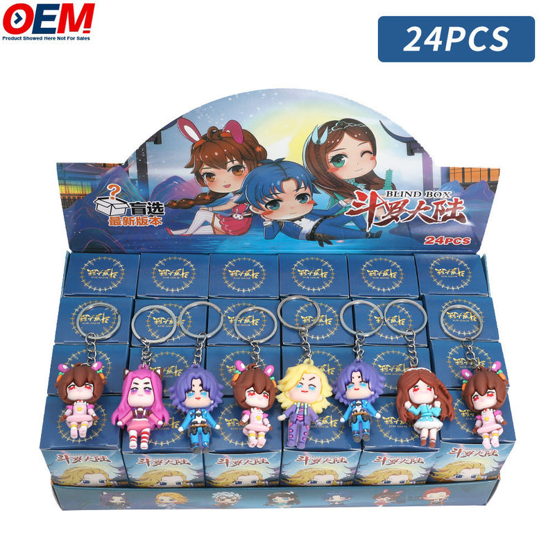 Đồ chơi 3D tùy chỉnh làm cho Blind Surprise Box Toys Anime Figures Blind Box Keychain Bag Pendan