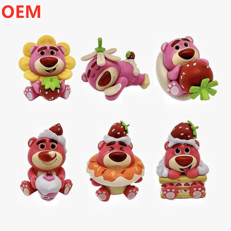 OEM Nhà máy tùy chỉnh chất lượng cao nhân vật phim hoạt hình 3d nhựa, đồ chơi hình ảnh phim hoạt hình PVC