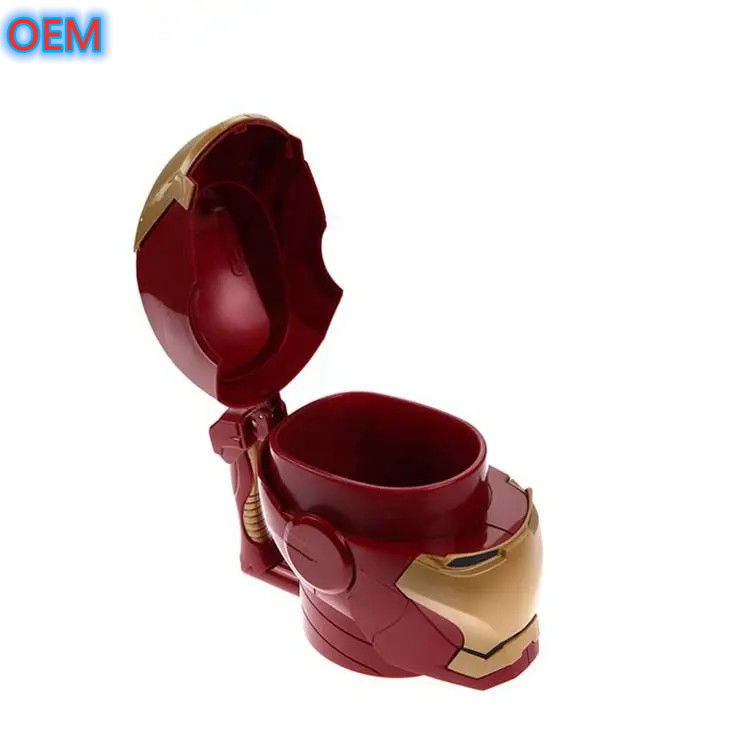 Nhà máy tùy chỉnh tái sử dụng nhựa Popcorn container Bucket OEM Design 3d Popcorn Bucket