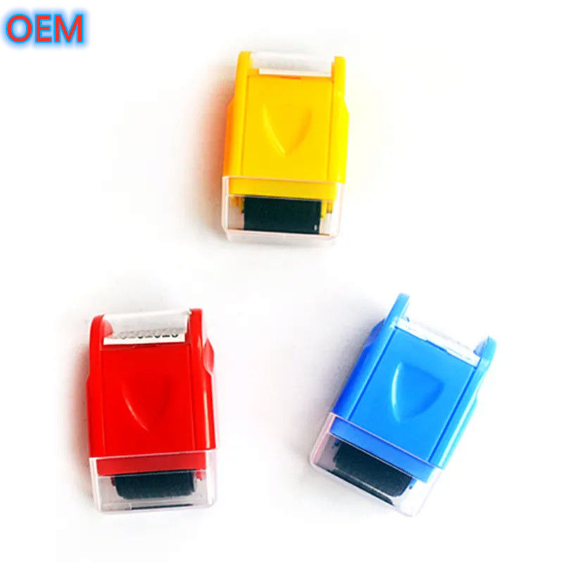 Custom Office ID Guard Pre-Inked Roller Stamp OEM Design Chứng minh phòng chống trộm cắp