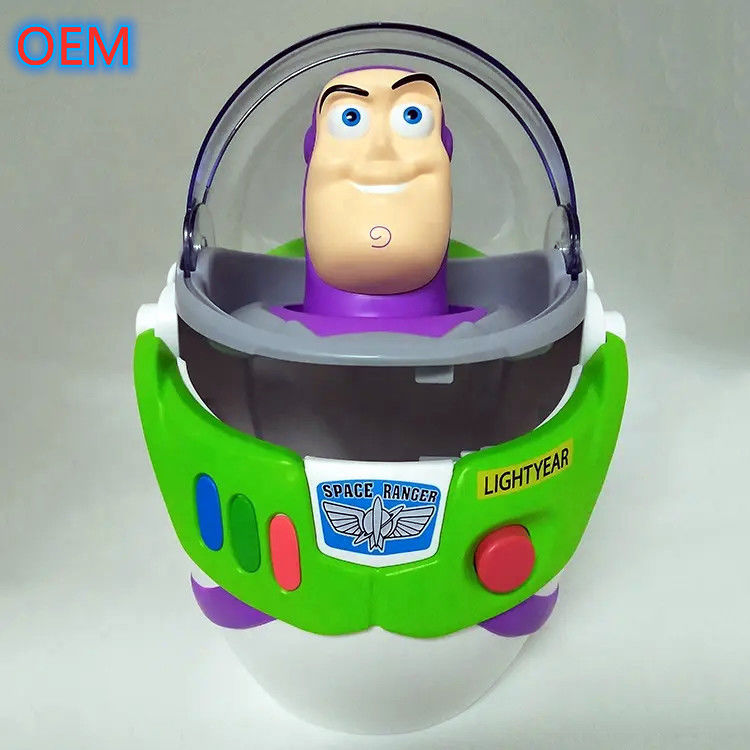 3d phim hoạt hình Popcorn có thể tái sử dụng Đậu Popcorn tùy chỉnh OEM thiết kế thùng nhựa Popcorn Đậu