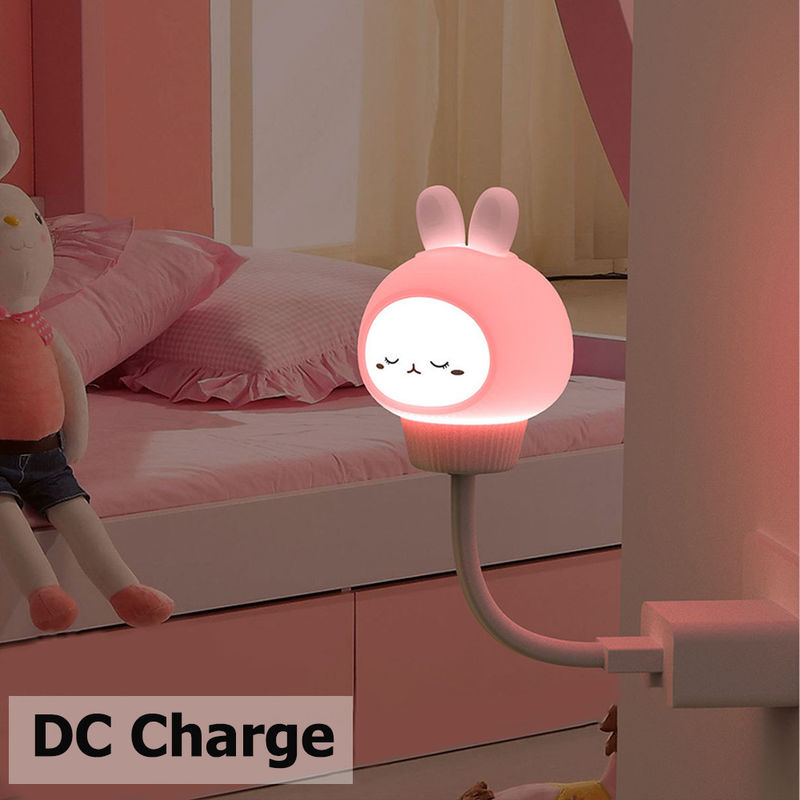 Nhà máy tùy chỉnh Đèn đồ chơi PVC Vinyl LED Đèn lên đồ chơi dễ thương Cartoon USB Đèn đêm