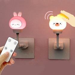 Nhà máy tùy chỉnh Đèn đồ chơi PVC Vinyl LED Đèn lên đồ chơi dễ thương Cartoon USB Đèn đêm