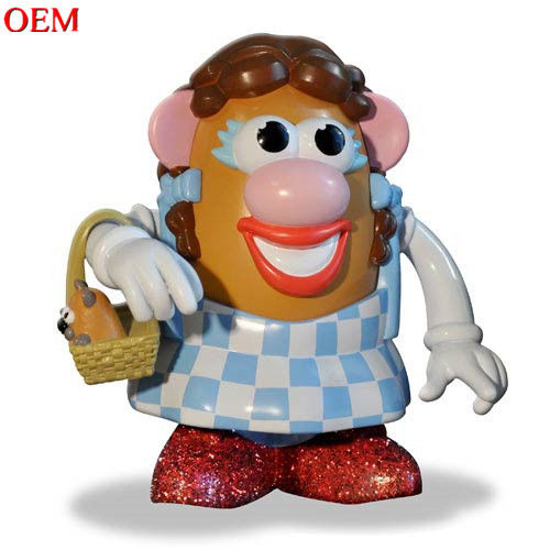Sản xuất đồ chơi thiết kế đồ chơi tùy chỉnh OEM PVC Movie Character Potato Head 3D Toy custom action figure