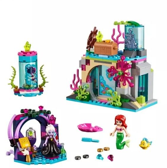 Custom Made The Girl Series Brick Toy Princess Castle Assembly Set Up Building Blocks Đồ chơi
