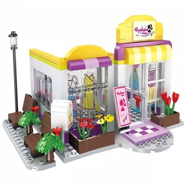 Custom Made The Girl Series Brick Toy Princess Castle Assembly Set Up Building Blocks Đồ chơi
