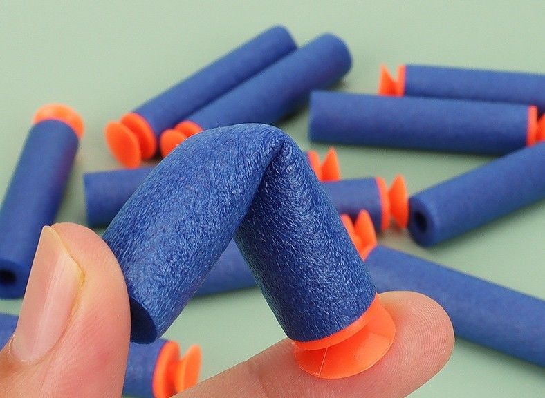 Oem Bọn đồ chơi trẻ em DIY Baby tháo rời khủng long đạn mềm súng đồ chơi EVA bọt biển câu đố lắp ráp mô hình súng