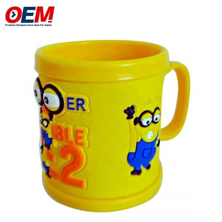 OEM Factory Custom Made thiết kế của riêng bạn Cốc nhựa 3D Cốc đồ chơi tùy chỉnh cốc hình dạng nhựa