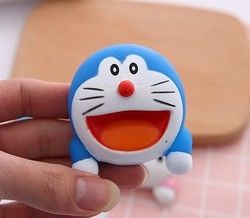 Kt Cat Cartoon Switch Cover Trang trí phòng 3D On-Off Switch Sticker Switch Outlet Wall Sticker