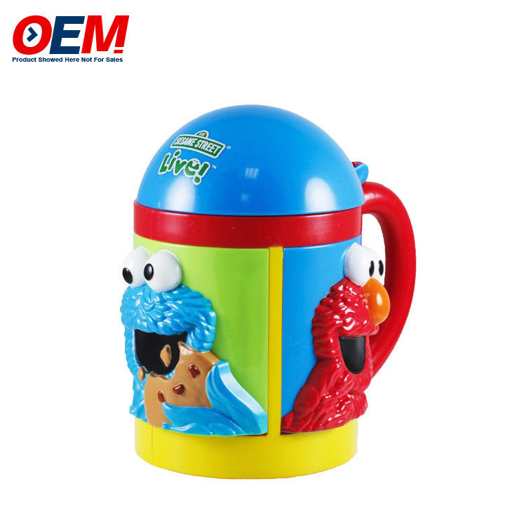 Nhà máy OEM 3D Cup Cup nhựa Disni Cup Nhà cung cấp đồ chơi cúp hình hoạt hình tùy chỉnh