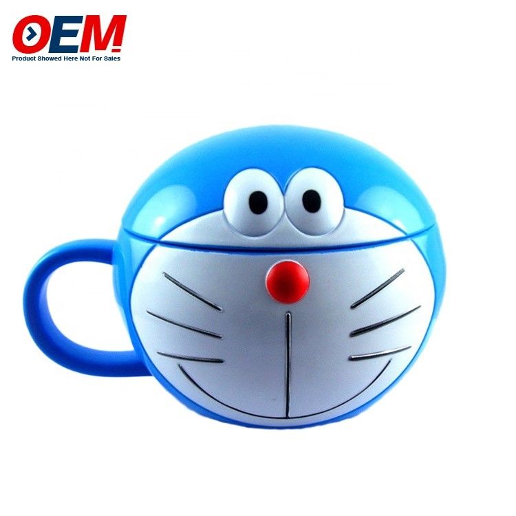 Nhà máy OEM 3D Cup Cup nhựa Disni Cup Nhà cung cấp đồ chơi cúp hình hoạt hình tùy chỉnh
