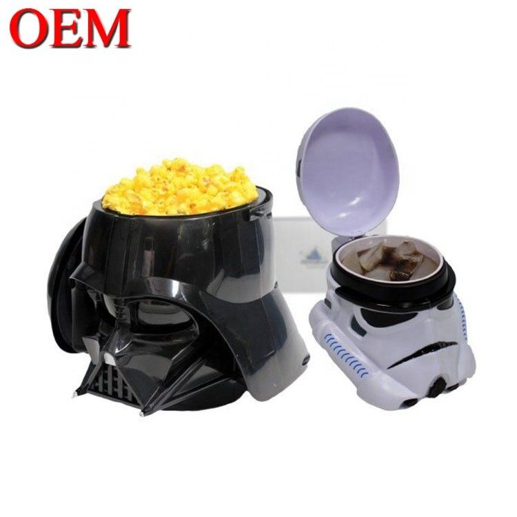Nhà máy vượt qua FAMA tùy chỉnh nhựa Popcorn Cup Container Popcorn Bucket Với nắp