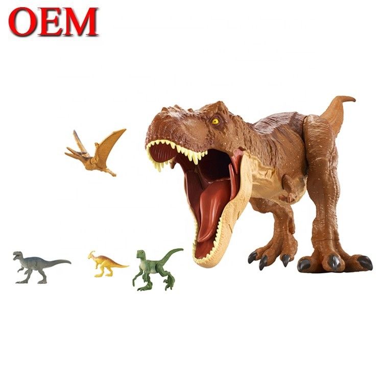 Các nhà sản xuất đồ chơi hình dạng tùy chỉnh OEM Dinosaur Play Figure 3D Model Toy vinyl đồ chơi tùy chỉnh