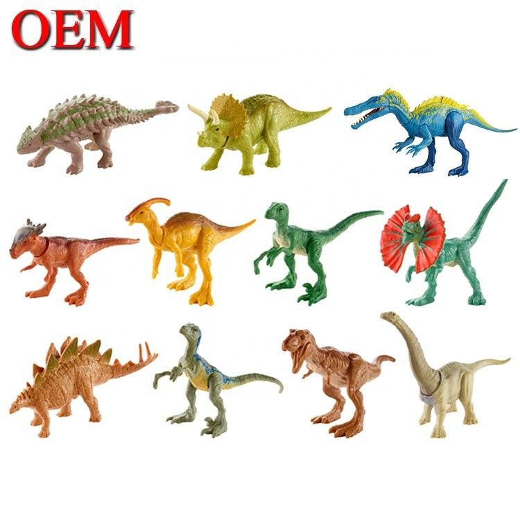 Các nhà sản xuất đồ chơi hình dạng tùy chỉnh OEM Dinosaur Play Figure 3D Model Toy vinyl đồ chơi tùy chỉnh
