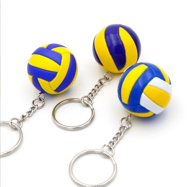Nhà máy 3D Mini hình bóng Keychain làm cho thiết kế của riêng bạn PVC Keychain tùy chỉnh