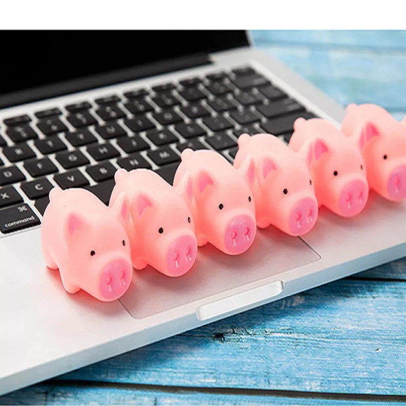 OEM tùy chỉnh Cute Squeeze Squeaky Chew Interactive Games Training Funny Soft Rubber Mini Toy