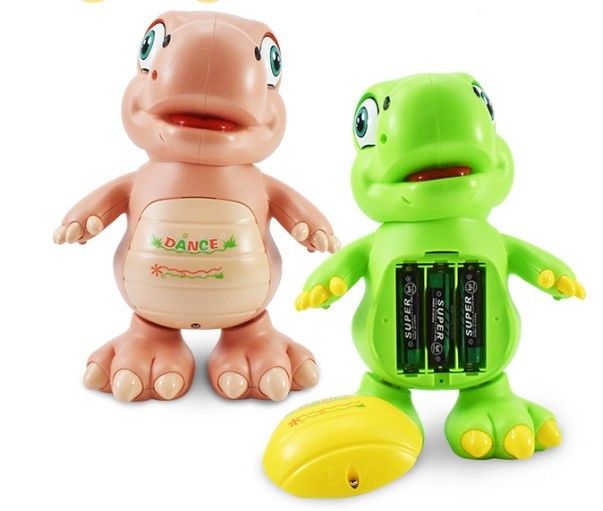 OEM nhà máy tùy chỉnh Máy điện Robot vật nuôi động vật Dinosaur Đi bộ Nhạc ánh sáng Nhảy đồ chơi