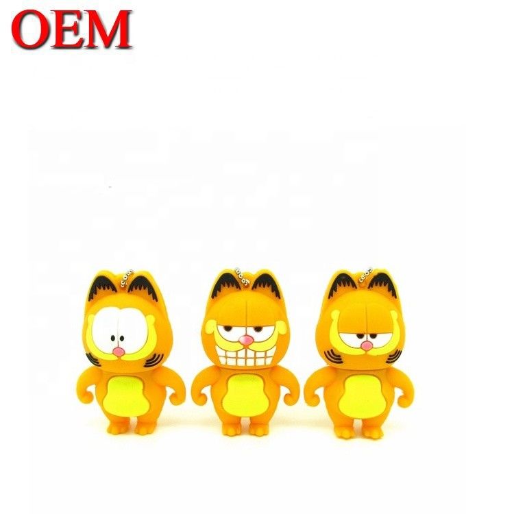 Nhà sản xuất OEM Plastic Lazy Cat Toy Figure Custom PVC 3D Anime Injection Art Vinyl Toys