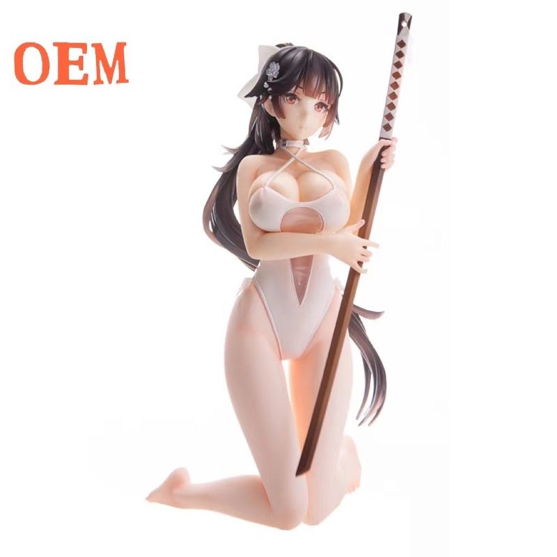 Đồ chơi búp bê sex anime Pvc tùy chỉnh Đồ chơi búp bê 3D Nhật Bản Nude Girl Action Figure PVC