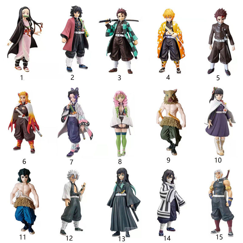 Mô hình nhân vật Demon Slayer Bộ sưu tập đồ chơi đồ chơi tùy chỉnh