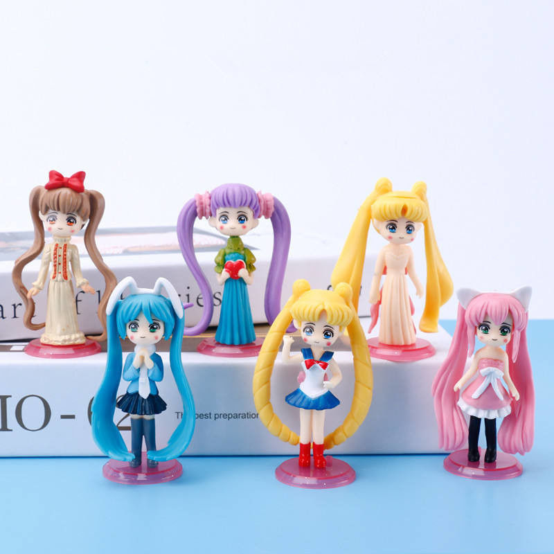 Các nhà sản xuất đồ chơi OEM Mini Sailor Moon Toys Surprise Toys Can Put In Capsule