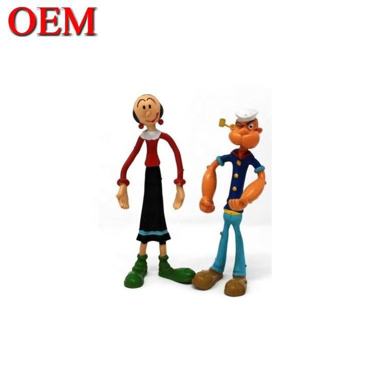 Nhà máy sản xuất tùy chỉnh Bendable hình ảnh phim hoạt hình Bendable đồ chơi Nhân vật tùy chỉnh phim hoạt hình quân sự MODEL TOY