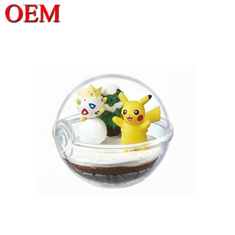 Nhân vật hoạt hình mini tùy chỉnh viên nang hình trứng đồ chơi nhựa dễ thương làm từ PVC đồ chơi viên nang