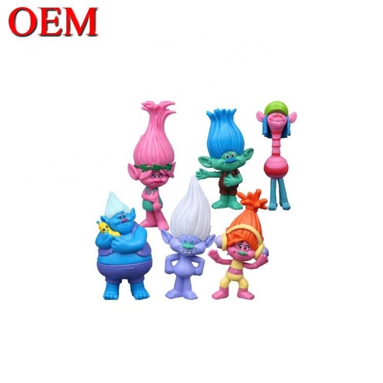 Nhân vật cổ điển Nhật Bản được tùy chỉnh Bộ bánh sinh nhật bộ Oem Action Figure Cake Topper Factory