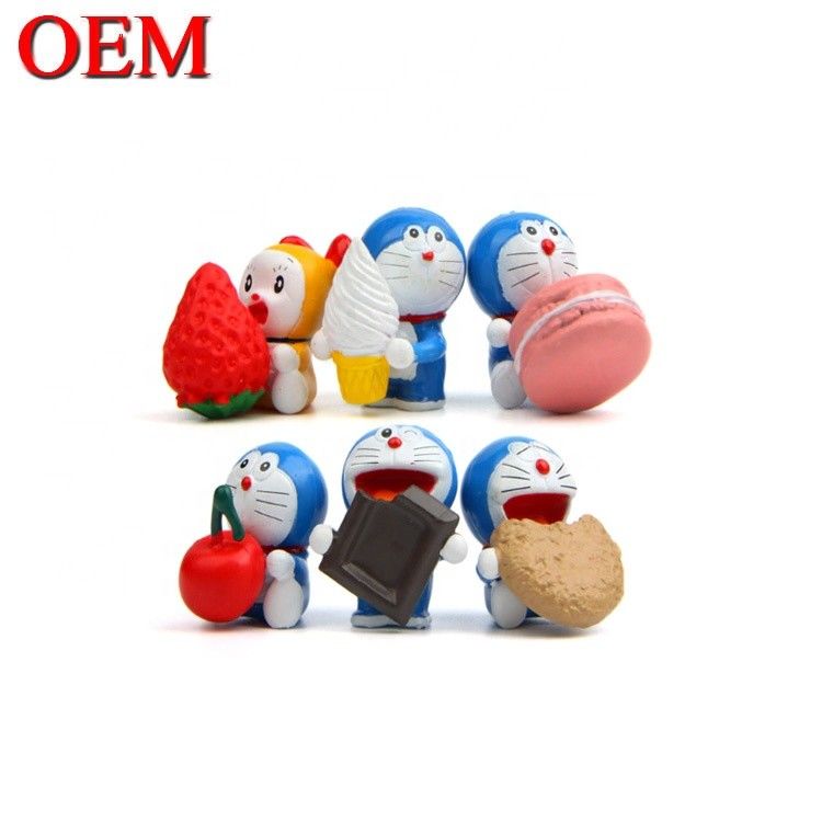 Nhân vật cổ điển Nhật Bản được tùy chỉnh Bộ bánh sinh nhật bộ Oem Action Figure Cake Topper Factory