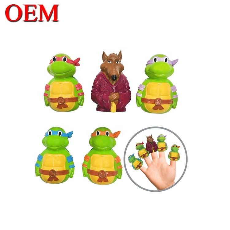 3D Hình tượng nhựa ngón tay Búp bê đồ chơi OEM tay chơi đồ chơi cho trẻ em