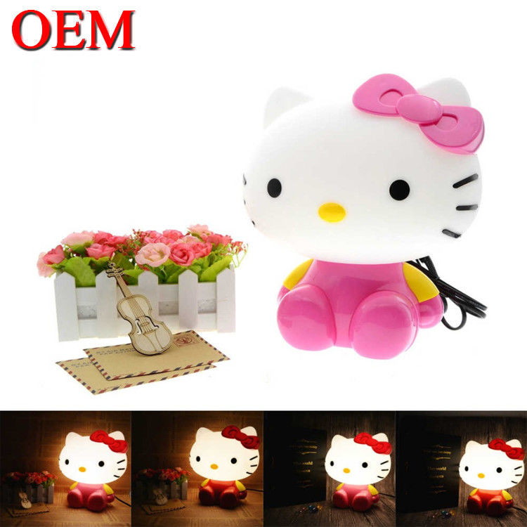 Động vật phim hoạt hình chó Đèn đêm Đèn bàn trang trí nhà cầm tay