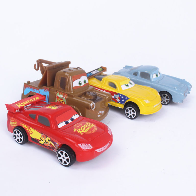 Nhà sản xuất tùy chỉnh Cartoon Pixar Cars Racing Series Jackson Storm Cruz Smokey 1:43 Diecast Metal Alloy Xe đồ chơi Boy Kid Gif