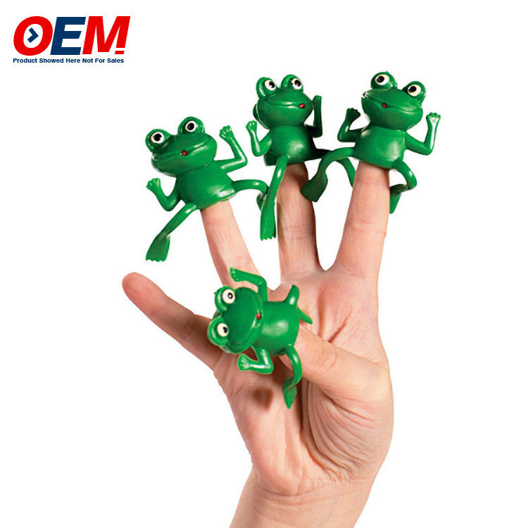 Đồ chơi ngón tay động vật bằng nhựa được tùy chỉnh Đồ chơi ngón tay khủng long Đồ chơi ngón tay nhân vật rừng OEM Đồ chơi trẻ em silicone