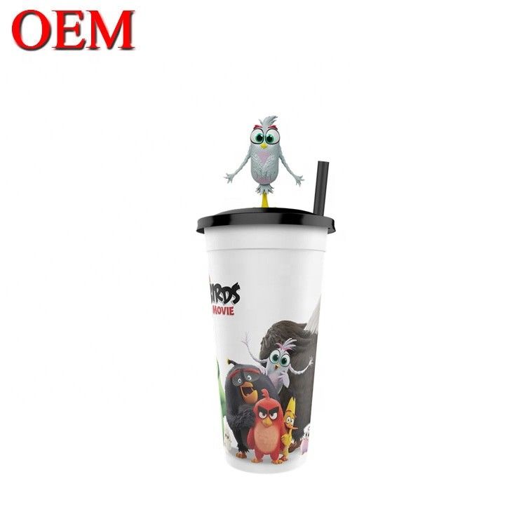 Tùy chỉnh thiết kế của riêng bạn nhỏ PVC 3D Cup hình ảnh OEM nhựa Topper hình ảnh đồ chơi