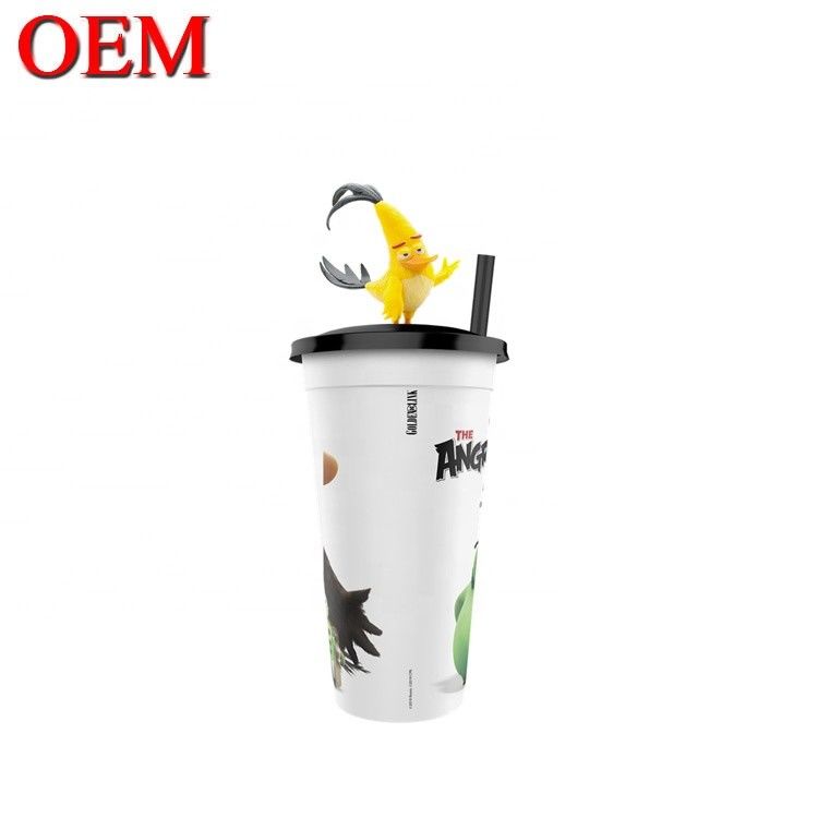 Tùy chỉnh thiết kế của riêng bạn nhỏ PVC 3D Cup hình ảnh OEM nhựa Topper hình ảnh đồ chơi