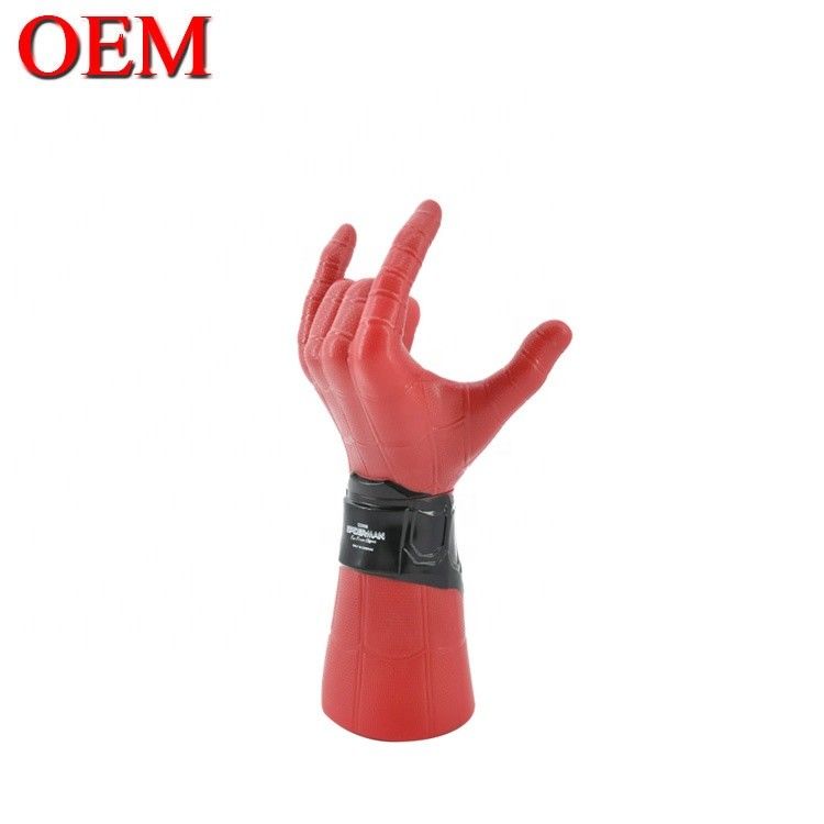 Custom Spider-Man 3D Mô hình chai OEM hình dạng nhân vật Cốc rơm làm từ ABS 50oz Cup Factory