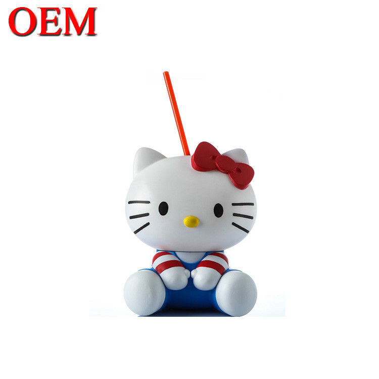Custom Spider-Man 3D Mô hình chai OEM hình dạng nhân vật Cốc rơm làm từ ABS 50oz Cup Factory