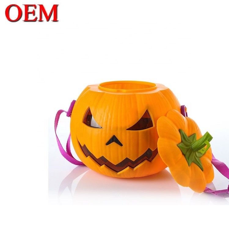 Tùy chỉnh 3D giọng nói hình dạng quả bí ngô có hình ảnh bỏng ngô oem oem dễ thương hộp đựng