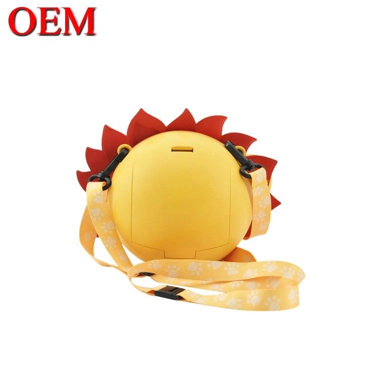Custom Cute Plastic Cartoon Role 3D Toy Popcorn Bucket OEM Food Container cho Giáng sinh