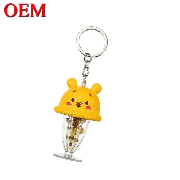 Ứng dụng Pvc nhân vật nhà cung cấp Ứng dụng giữ chìa khóa OEM đồ chơi hoạt hình Keychain FAMA Factory
