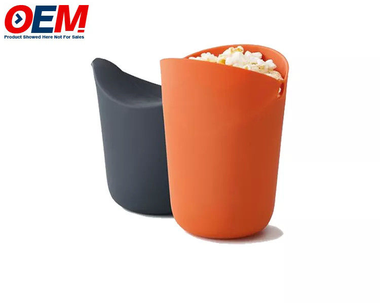 Thùng đựng bắp rang bơ bằng nhựa in hình hoạt hình chất lượng tốt OEM, có nắp đậy, tùy chỉnh để quảng cáo