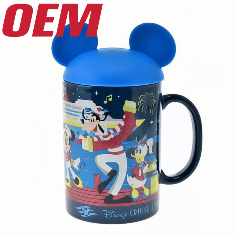 Chân dung phim nhân vật Popcorn Bucket OEM hình Popcorn Plastic Bucket With Lip