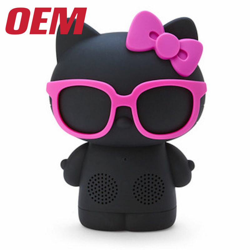 Custom Bluetooth loa làm loa không dây OEM sạc lại đồ chơi hoạt hình dễ thương với âm nhạc