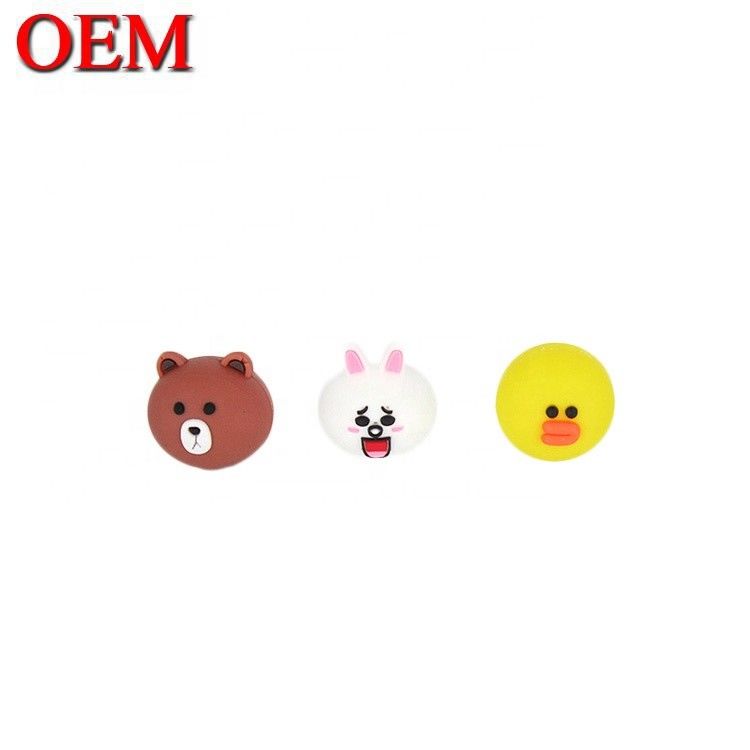 Custom Mini Cute USB Toy OEM Cute Cartoon Cable Bites Figures Make Plsstic Animal Data Charger Bites phụ kiện đồ chơi