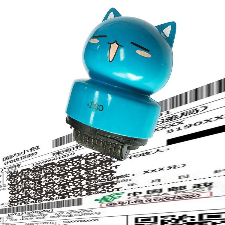 2023 Custom Children Flash Toy Animal Personalized Clothing Fabric Self Inking Name Cartoon Stamp cho trẻ em