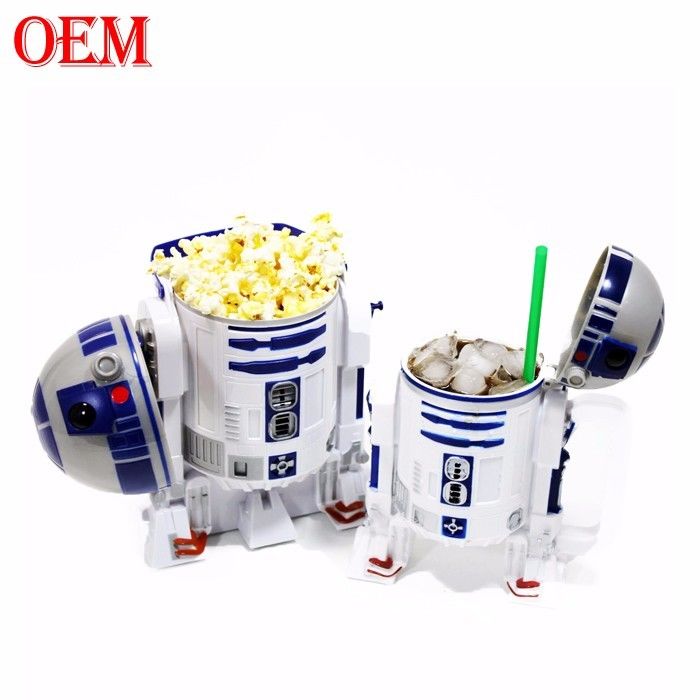 Custom Make in ấn Star phim nhựa Popcorn container Bucket với nắp