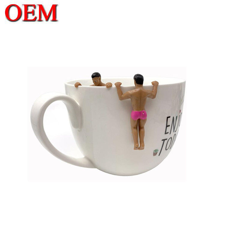 Nhà sản xuất hình tượng Custom Wine Glass Charms Top Sell trang trí đồ chơi hình tượng nhựa